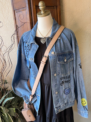 Just Smile! Denim Jacket